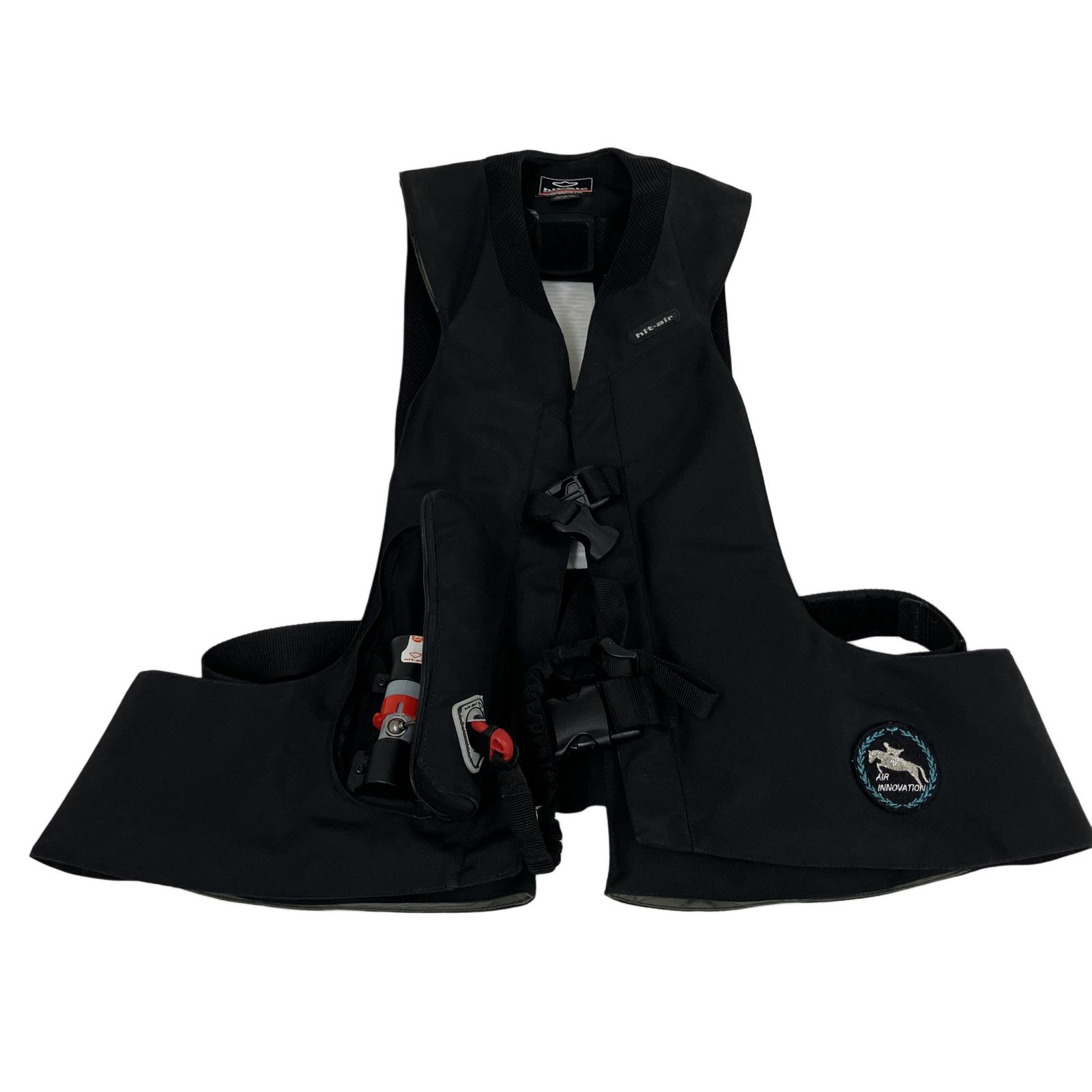 hit-air H-model H-M 乗馬 エアバッグ ベスト 4XL-6XL ブラック 