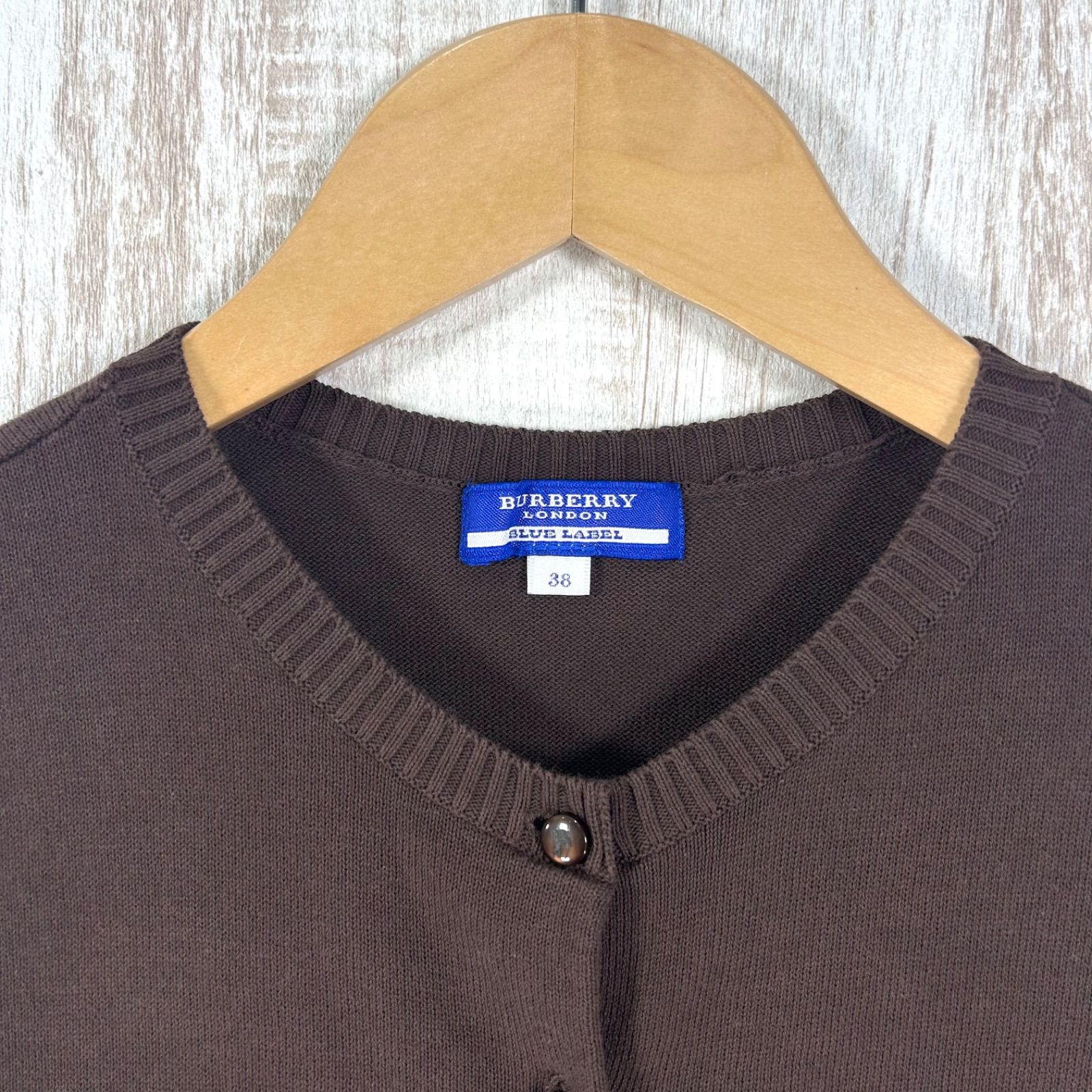 BURBERRY BLUE LABEL バーバリーブルーレーベル ホースロゴ刺繍