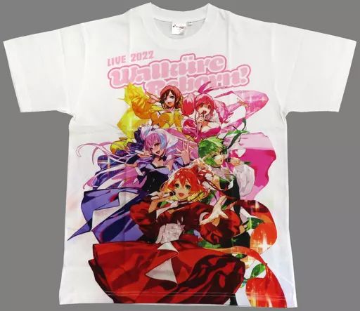 中古】衣類 ワルキューレ フルグラフィックTシャツ ホワイト Mサイズ