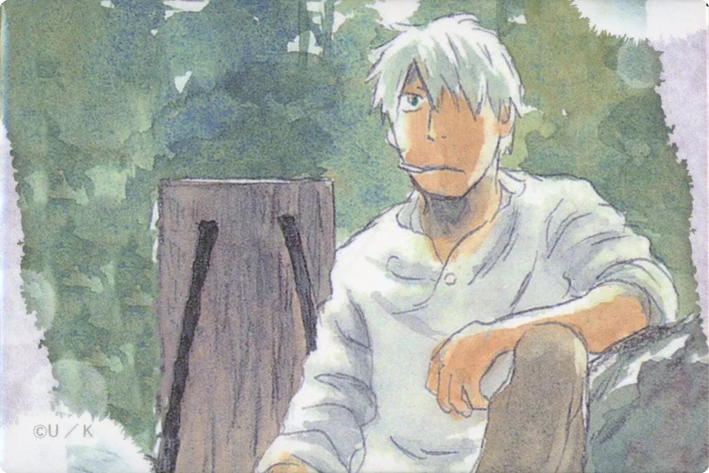 中古】バッジ・ピンズ K.ギンコ 長方形缶バッジ(スタンド付き) 「推し