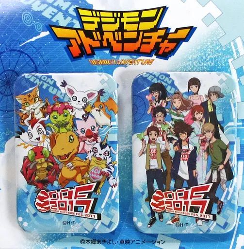 中古】バッジ・ピンズ(キャラクター) メインビジュアル 長方形缶バッチ