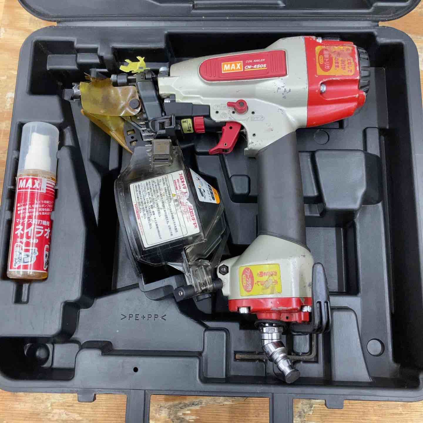 品】☆マックス(MAX) 常圧エア釘打ち機 CN-450S(FP) 常圧 50mm【柏店 