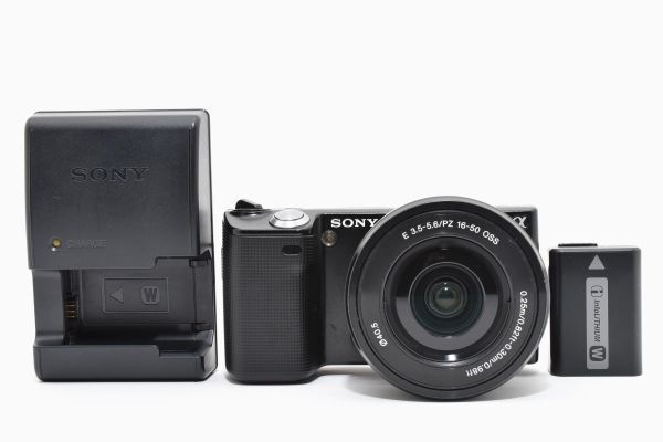 ☆シャッター数 9174回☆ SONY ソニー NEX-5 SELP1650 レンズセット