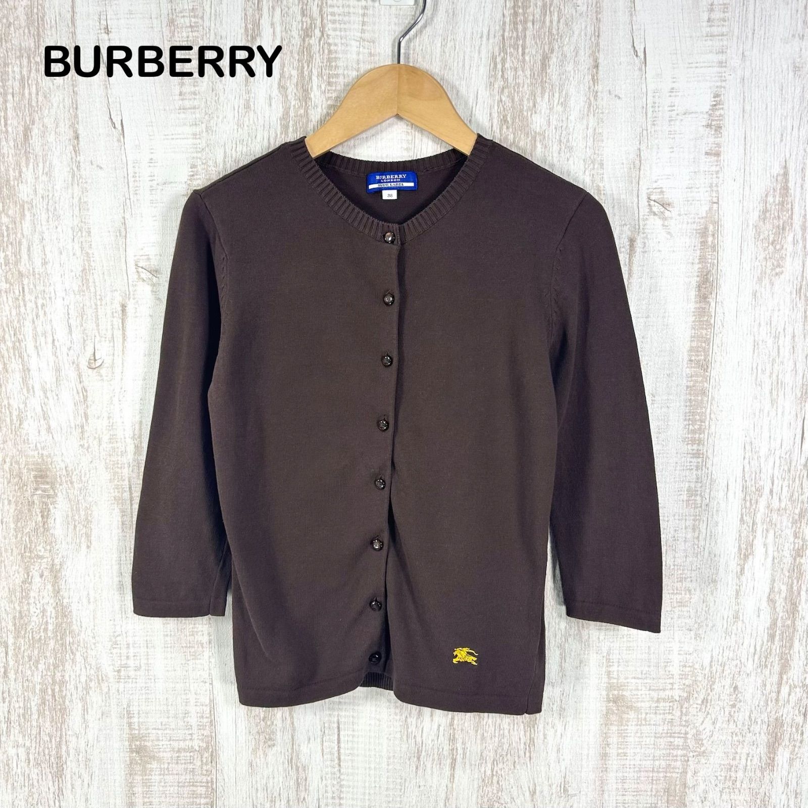 BURBERRY BLUE LABEL バーバリーブルーレーベル ホースロゴ刺繍