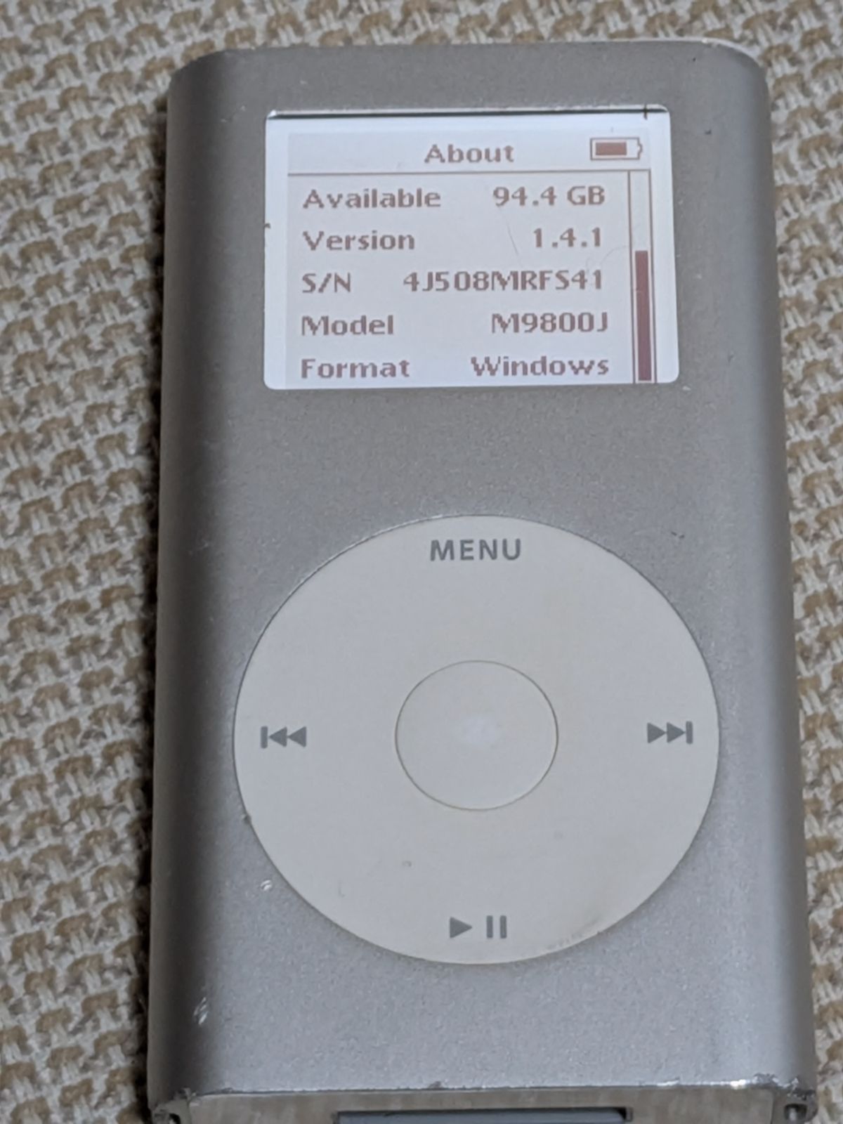 iPod mini 第2世代 128GB 新品バッテリー - メルカリ