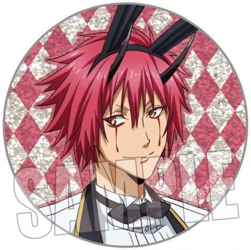 中古】バッジ・ビンズ ベニマル(レア) 「転生したらスライムだった件