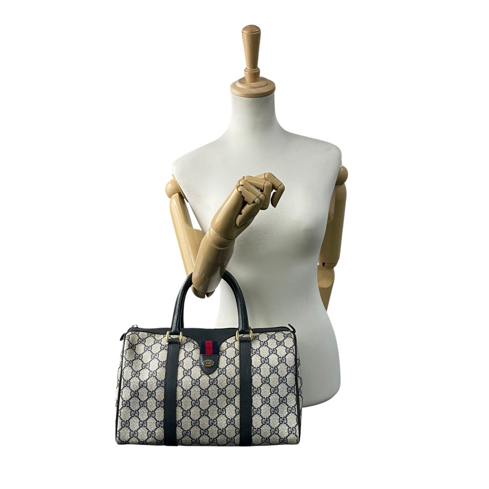 グッチ GUCCI オールドグッチ ハンドバッグ ミニボストンバッグ GG柄