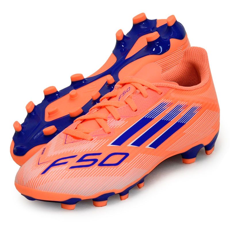 サイズ18.0cm、アディダス adidas  F50 LEAGUE HG/AG J  ジュニア サッカースパイク F50  25FW (JH7751)