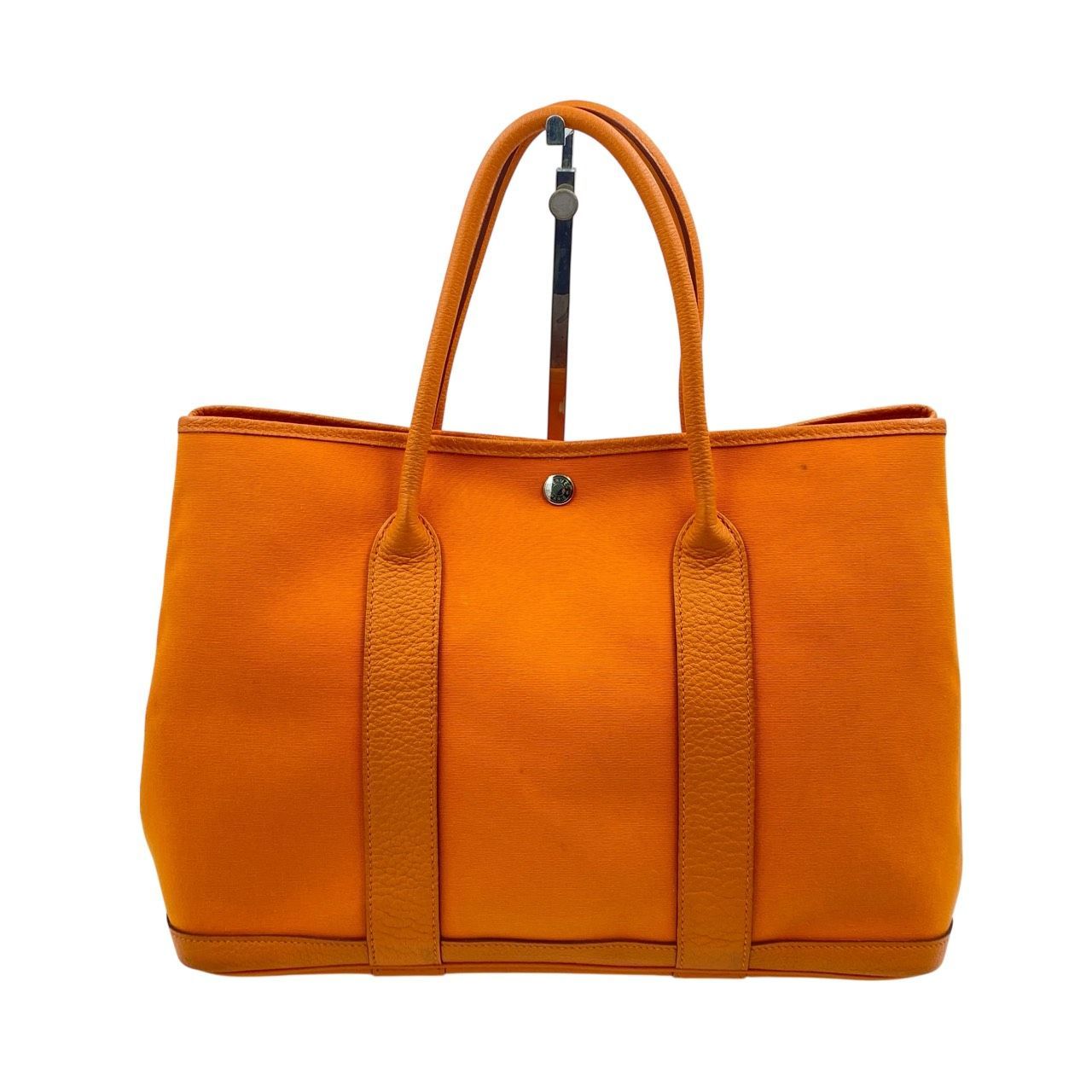 美品 HERMES エルメス ガーデンパーティ36 PM トワルオフィシエx 