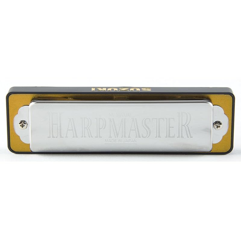 【新品】 スズキ(Suzuki) SUZUKI スズキ 10穴ハーモニカ HARP MASTER MR-200 G調 1