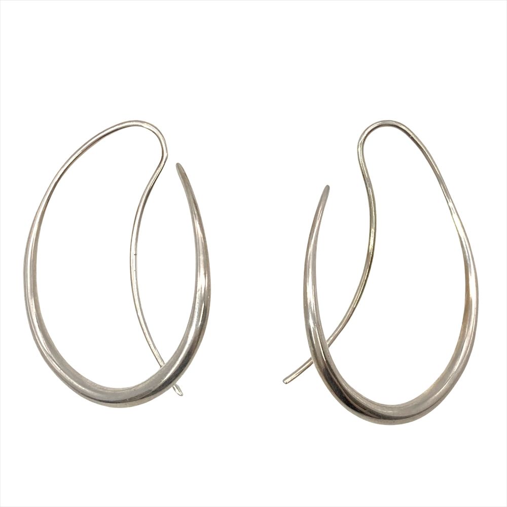 ジョージジェンセン Georg Jensen オフスプリング フープ ピアス SV925