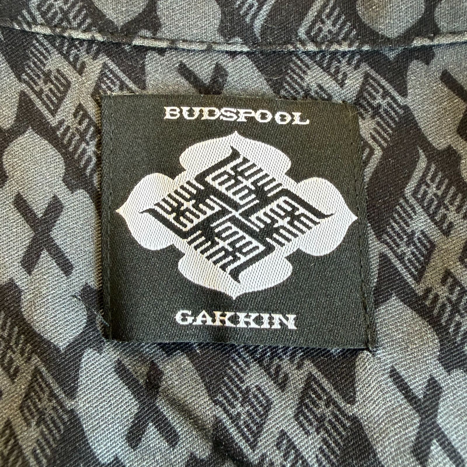 GAKKIN x BUDSPOOL 花罰家紋シャツ サイズS - メルカリ