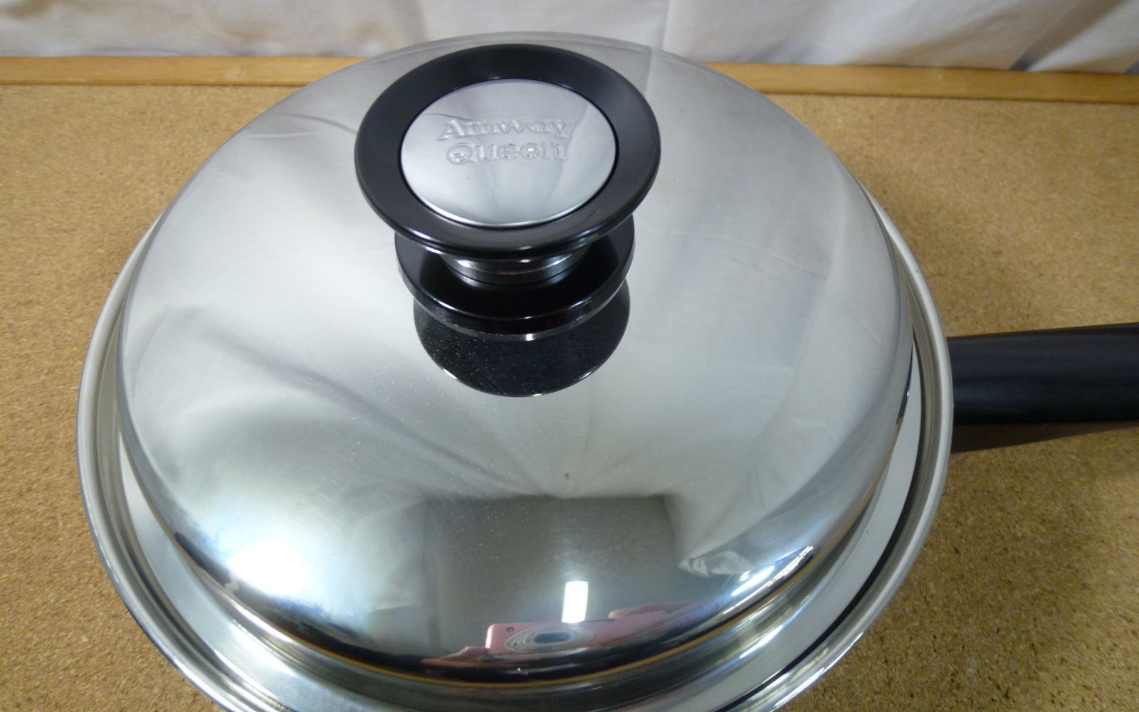 未使用品 Amway アムウェイ 中ソースパン 中ソースパン用フタ 2L 18cm