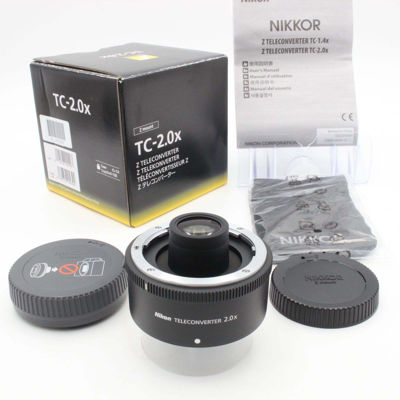 ほぼ新品】 Nikon ニコン NIKKOR Z TELECONVERTER TC-2.0x