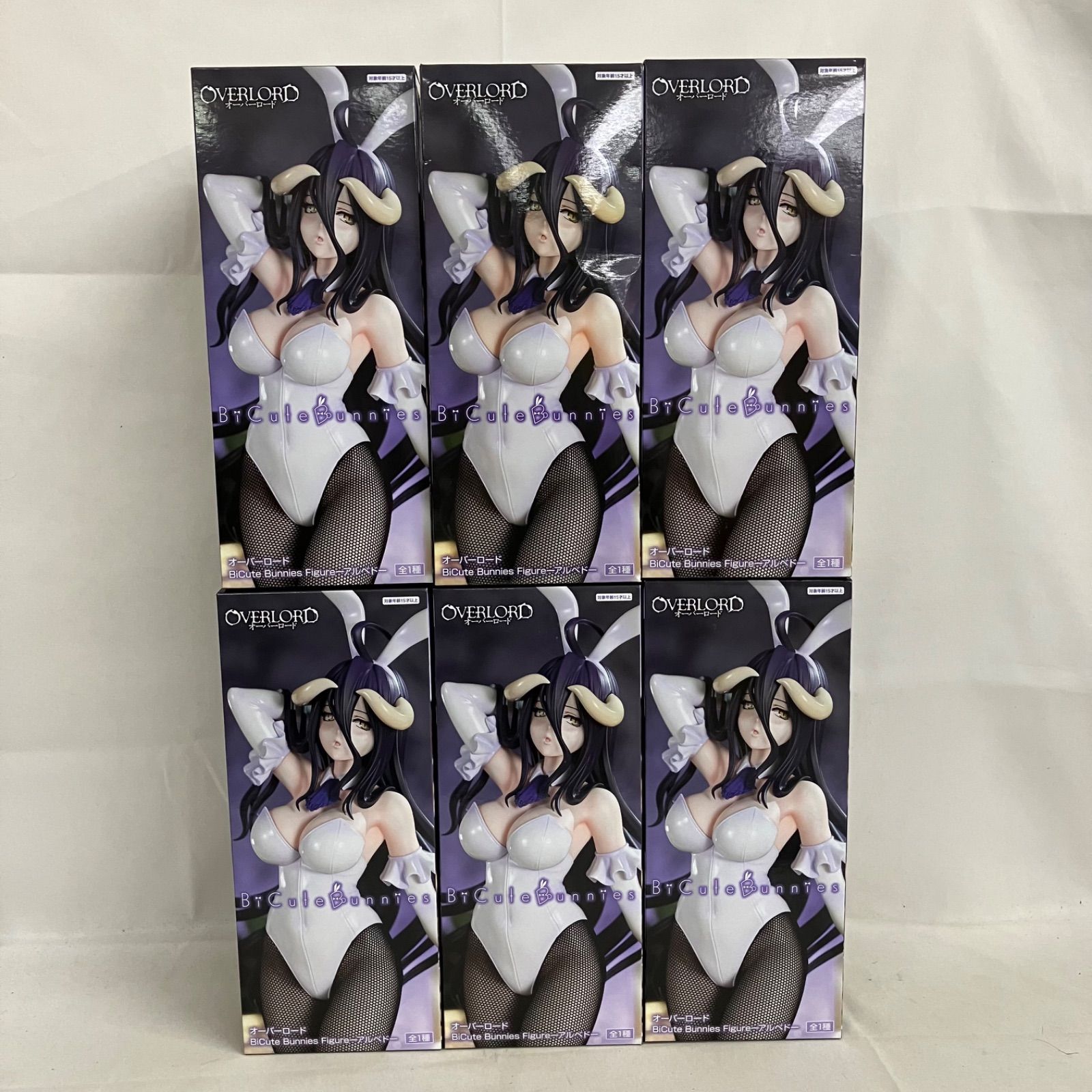 未開封 オーバーロード BiCute Bunnies アルベド フィギュア 6個セット