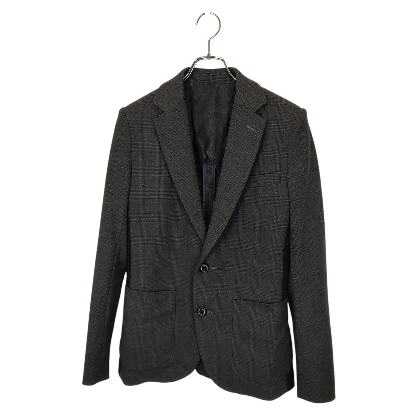 1PIU1UGUALE3 ウノピゥウノウグァーレトレ RIB JACKET TAPERD SLACKS 