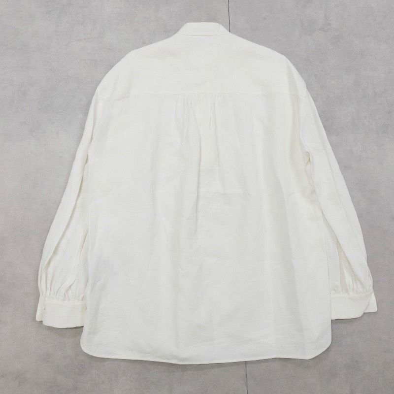 JIL SANDER ジルサンダー ロングシャツ ブラウス 刺繍 オーバーサイズ 