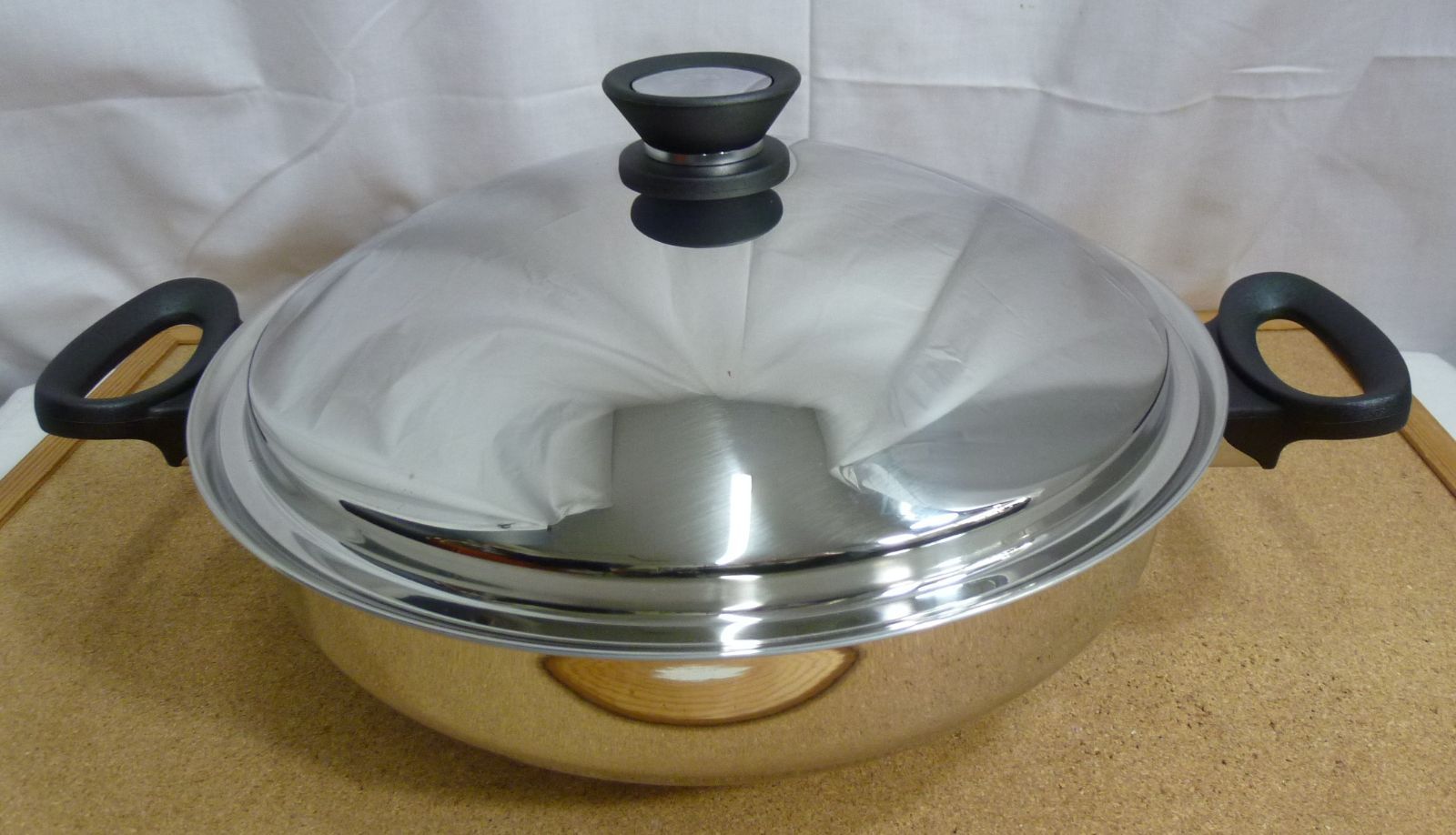 未使用品 Amway アムウェイ クイーンウォック 7層構造 中華鍋 5L 30cm