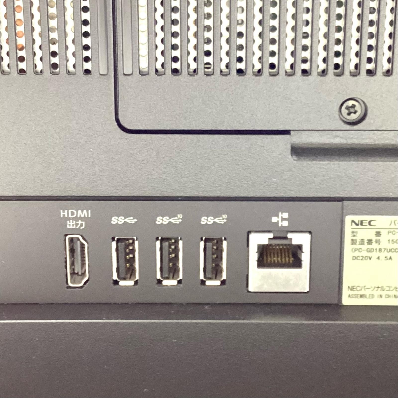 全額返金保証】【最速発送】NEC LAVIE PC-DA600MAB3 Intel(R) Core(TM 