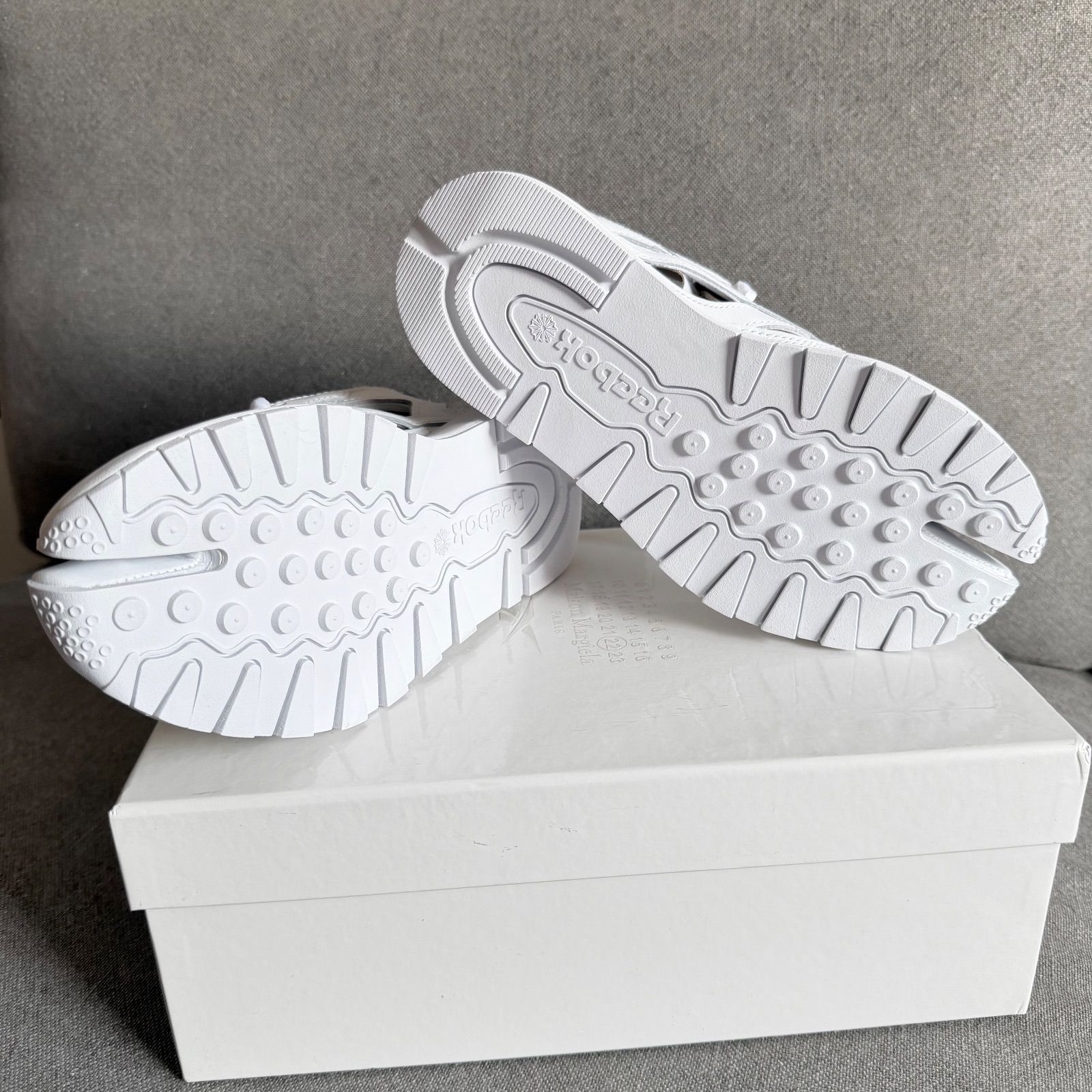 新品未使用】マルジェラ×リーボック ホワイト クラシックレザー24cm