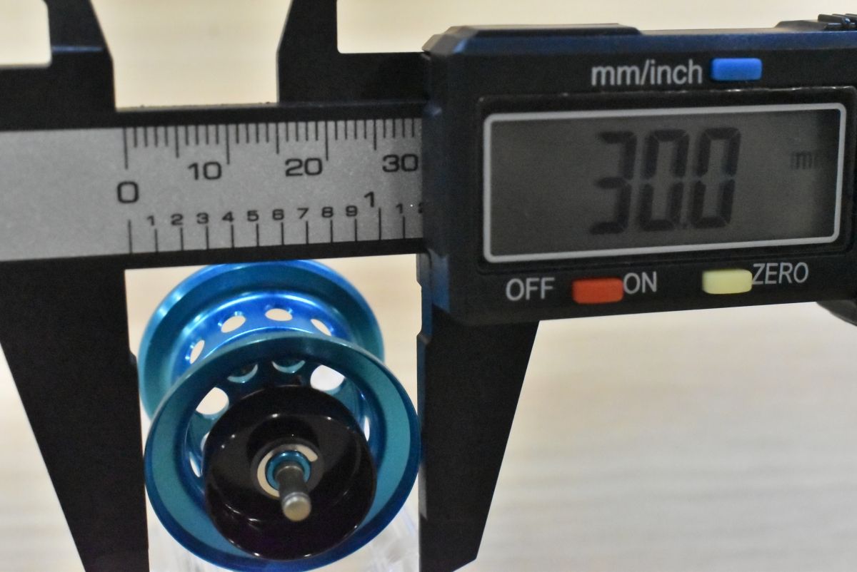KTF ネオスプール カヘン 30mm Ver.2 ブルー カスタムスプール 替え