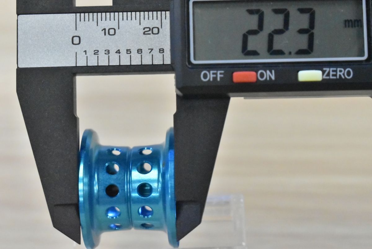 KTF ネオスプール カヘン 30mm Ver.2 ブルー カスタムスプール 替え