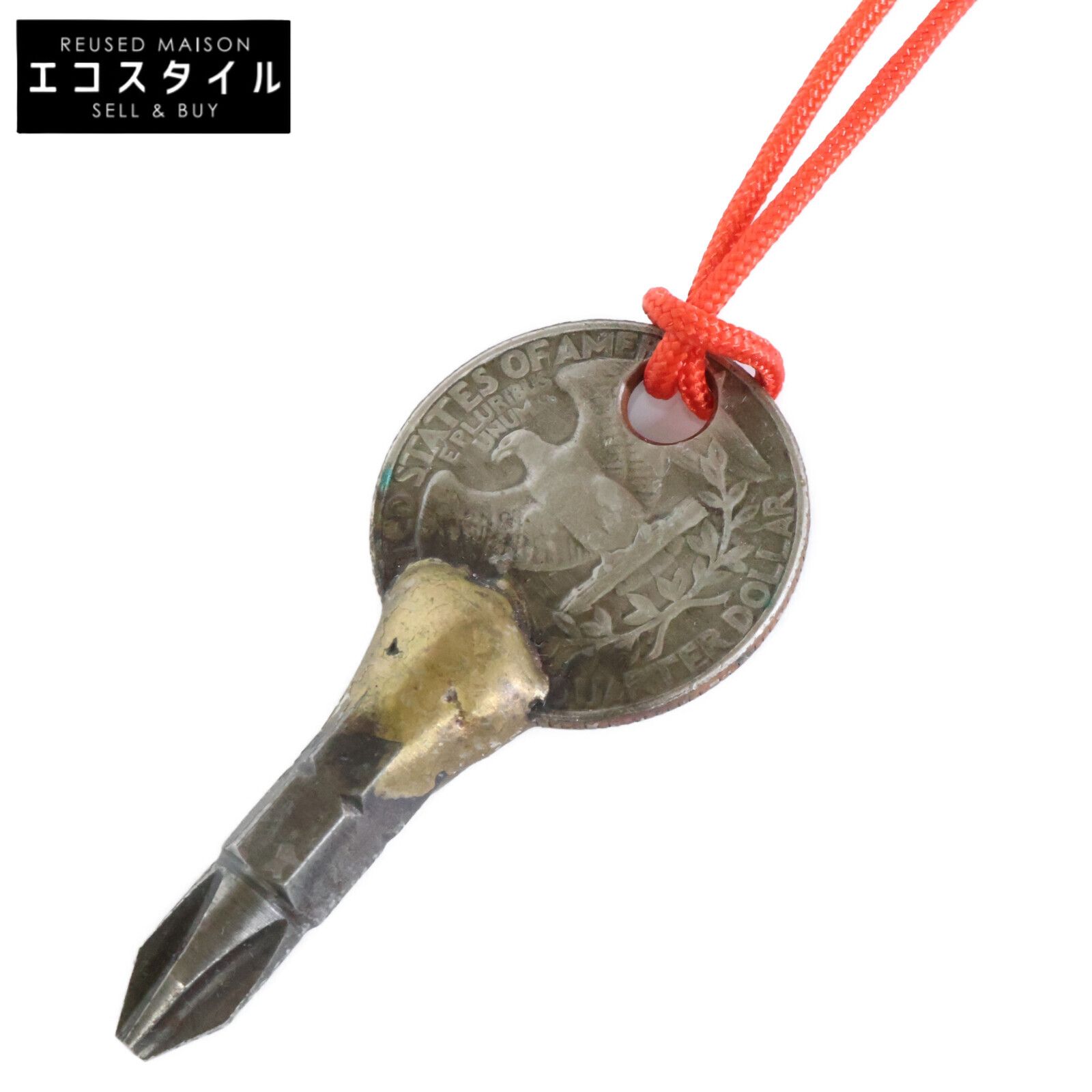 TOM SACHS トムサックス Quarter Screw Necklace クォーター