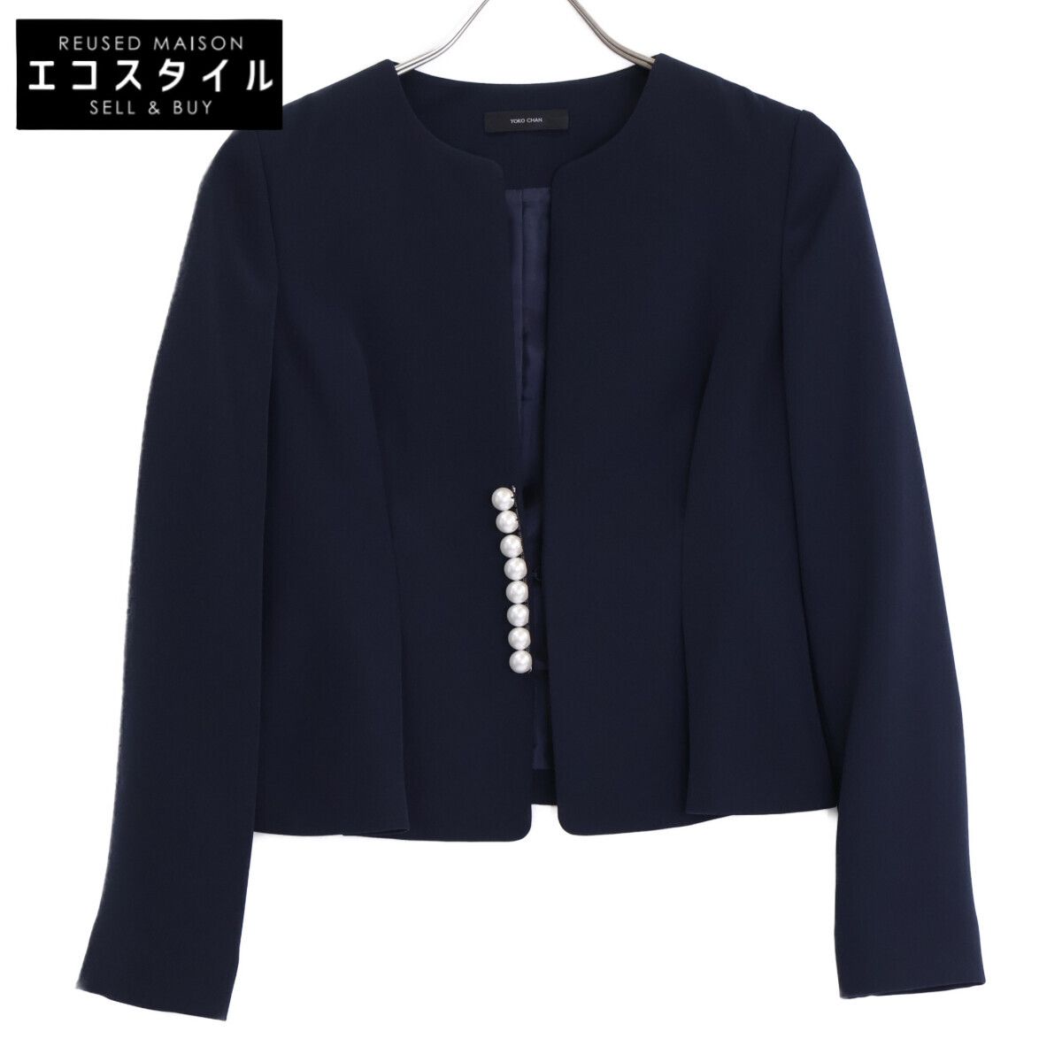 YOKOCHAN ヨーコチャン 23年製 YCJ-923-087 ﾈｲﾋﾞｰ ﾉｰｶﾗｰ ﾊﾟｰﾙ ｼﾞｬｹｯﾄ