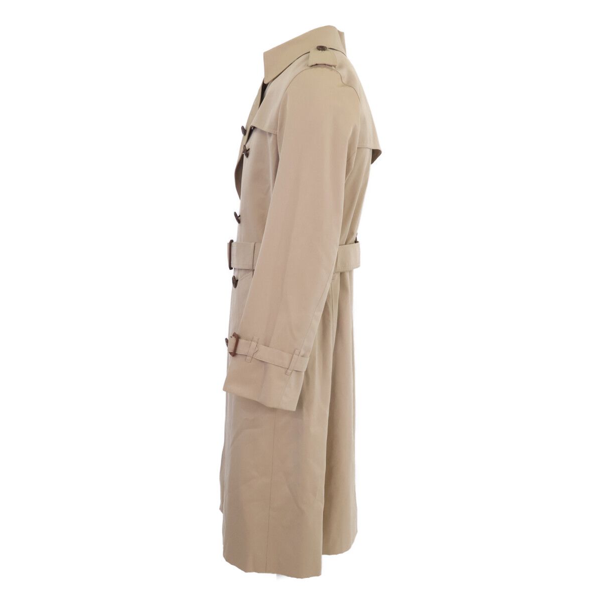 BURBERRY LONDON バーバリーロンドン FRG87-195-51 ﾍﾞｰｼﾞｭ ﾁｪｯｸﾗｲﾅｰ 