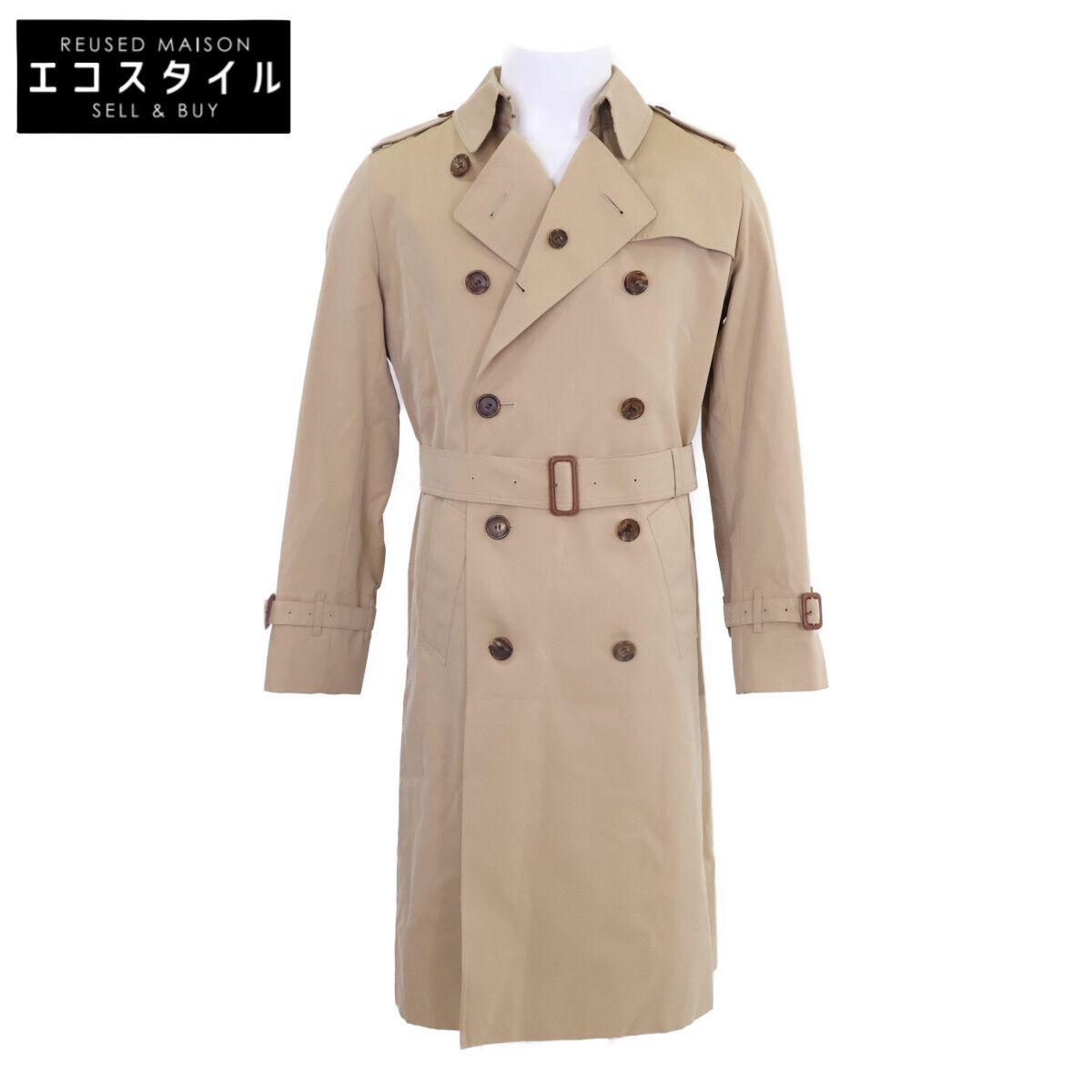 BURBERRY LONDON バーバリーロンドン FRG87-195-51 ﾍﾞｰｼﾞｭ ﾁｪｯｸﾗｲﾅｰ 