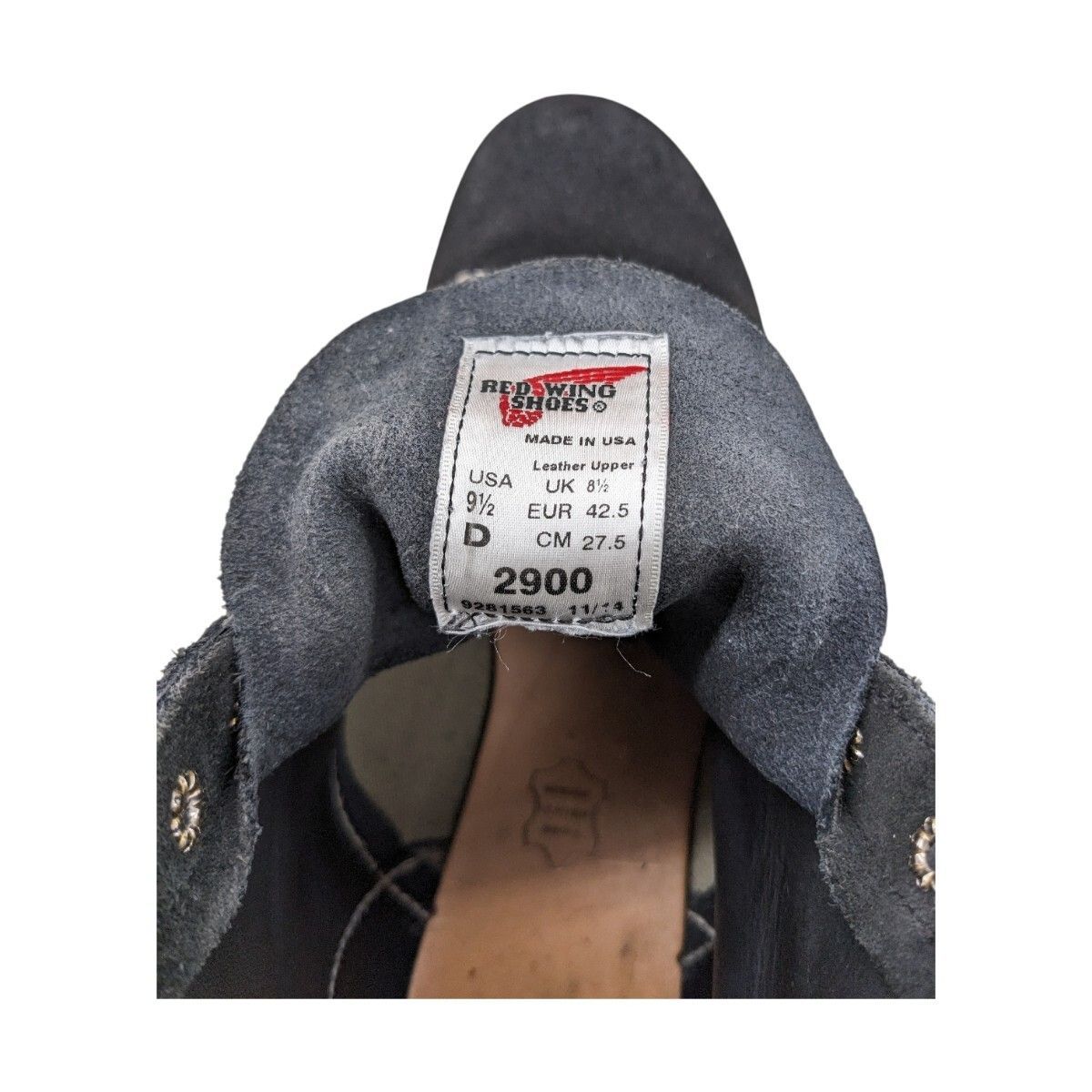 65 美品 REDWING レッドウィング 2900 LINEMAN ラインマン US9.5 D 
