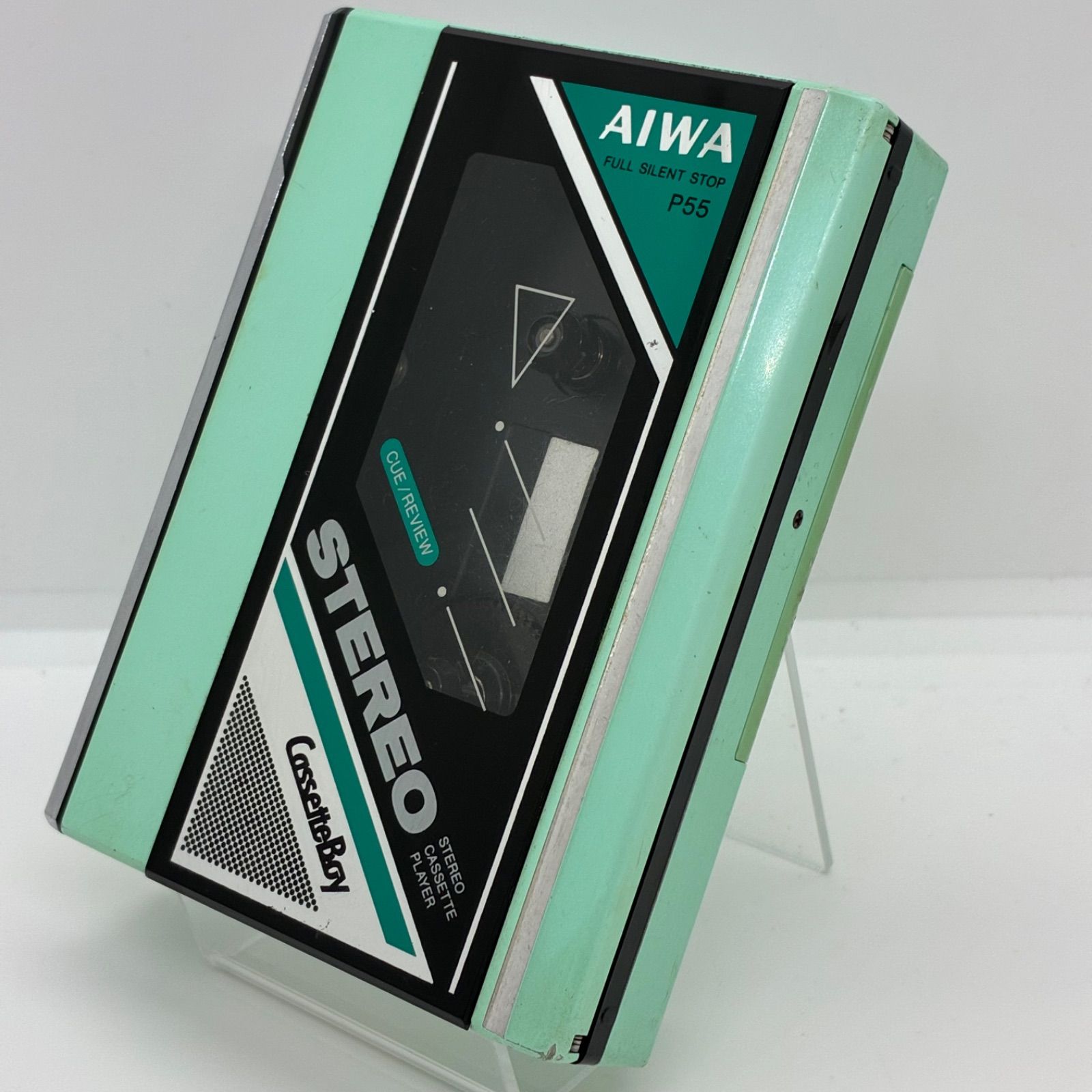 【動作確認済】アイワ AIWA カセットボーイHS-P55 アイワ AIWA HS-P55 カセットボーイ カセットプレイヤー SUPER BASS