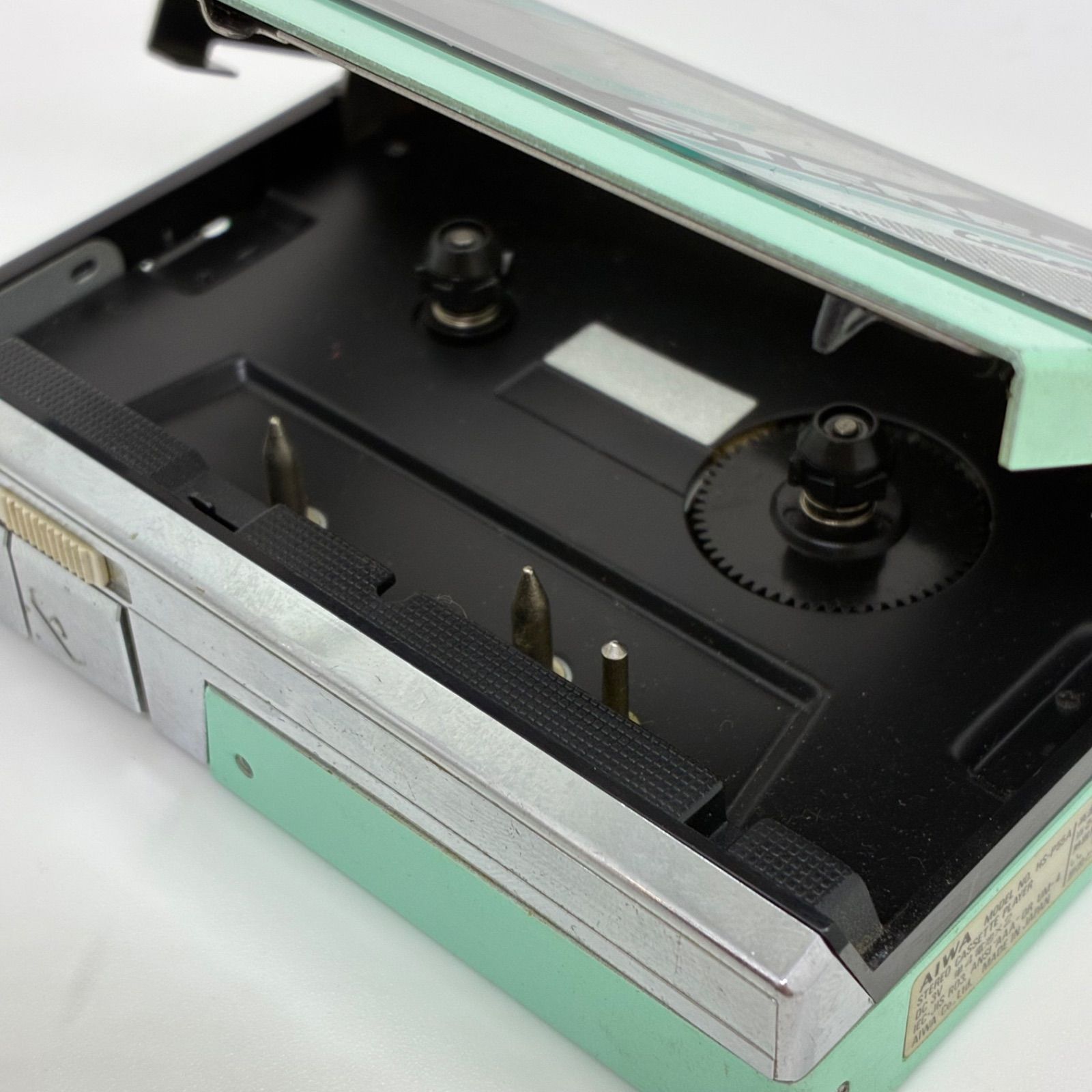 動作確認済】AIWA HS-P55A カセットボーイ ステレオカセットプレーヤー