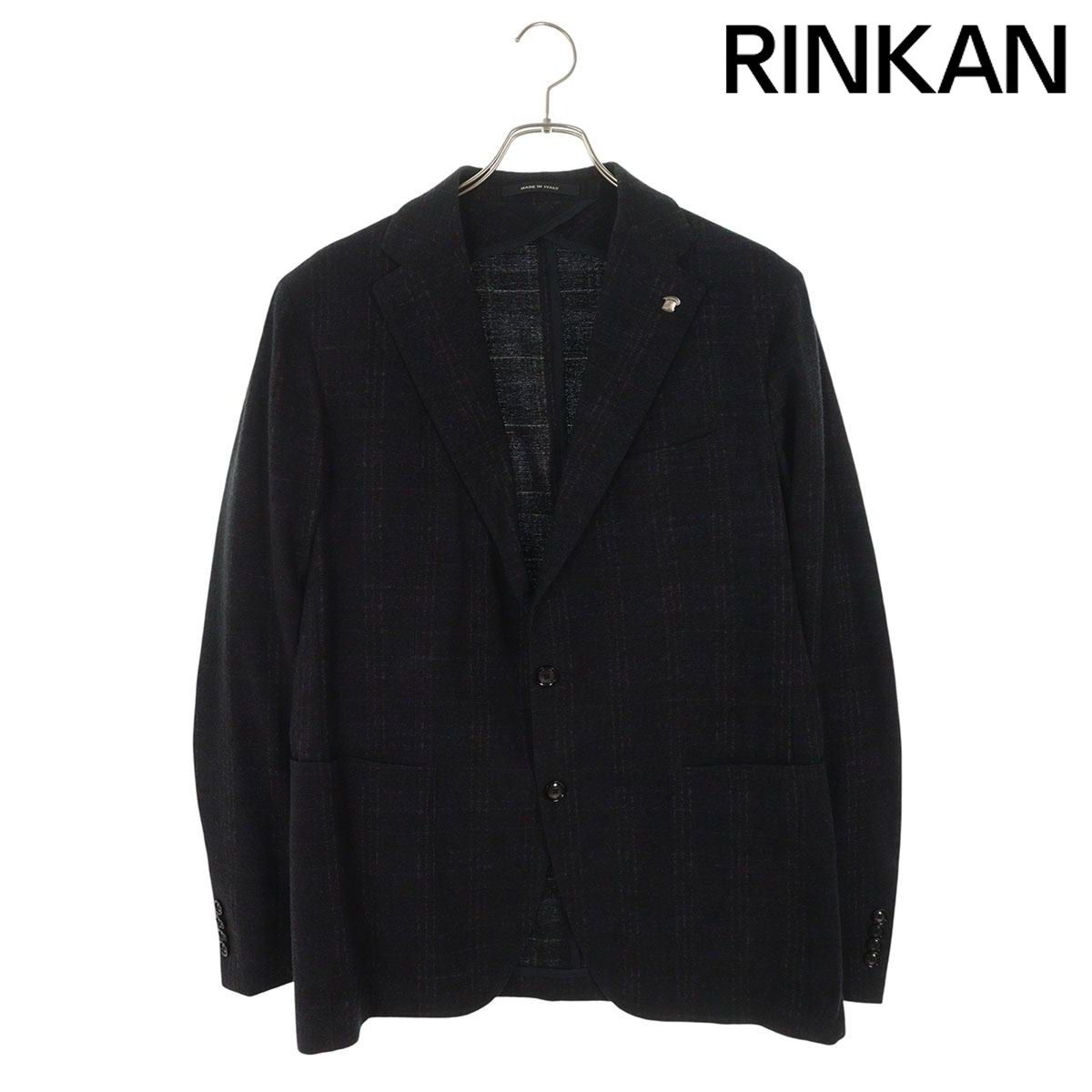 タリアトーレ 1SMC22K ウールチェックテーラードジャケット メンズ 50