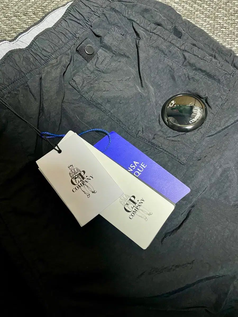 C.P. COMPANY シーピーカンパニー スイムショーツ ブラック 50 (Lサイズ)