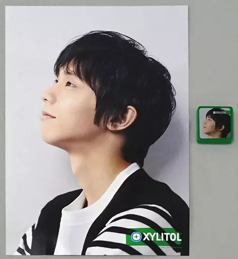 中古】グッズセット 羽生結弦(左向き) ミニポスター/スクラッチ