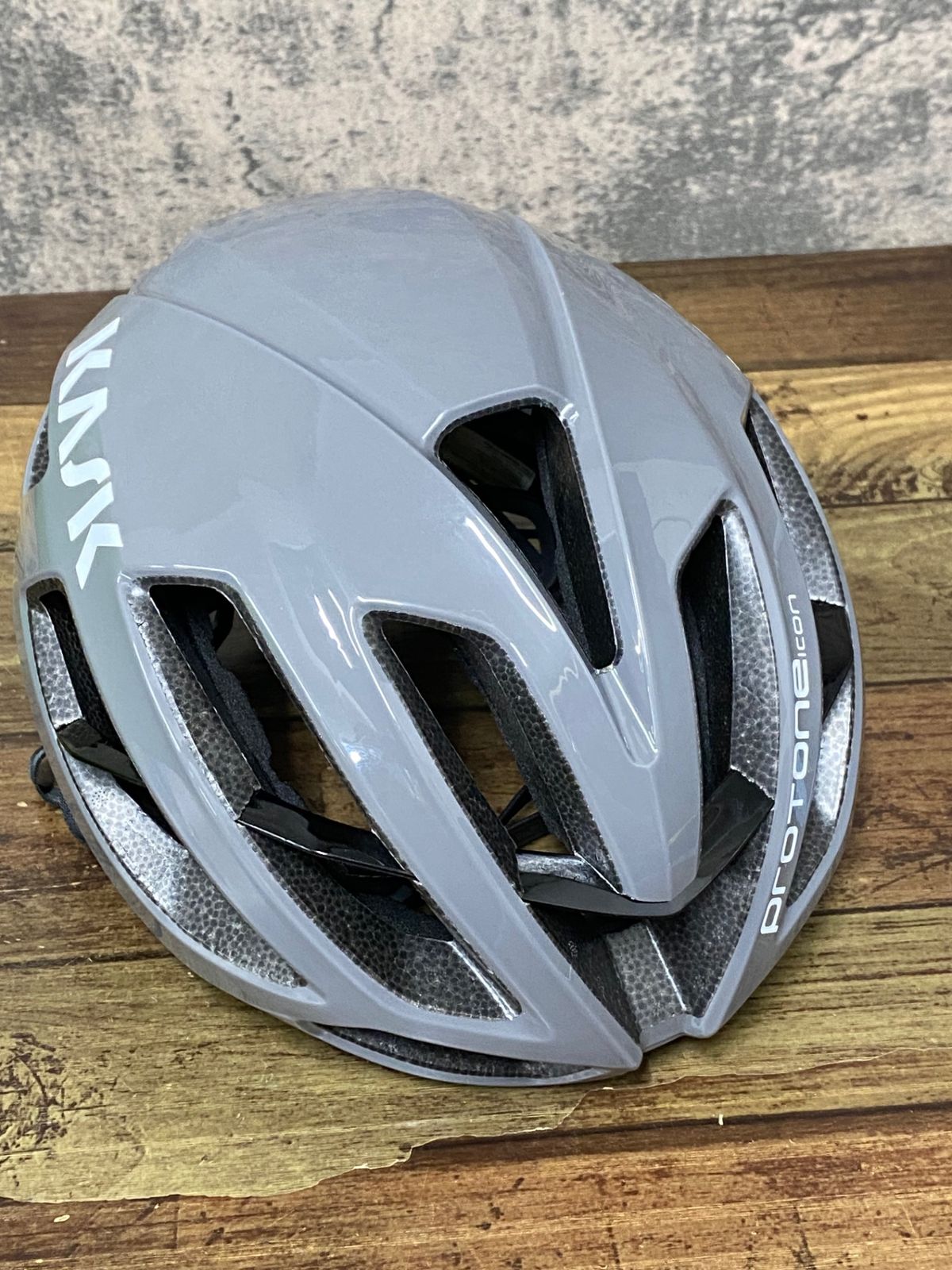 JY261 CASK KASK PROTONE ICON HELMET WHITE 50-56cm 2025/01 MANUFACTURING