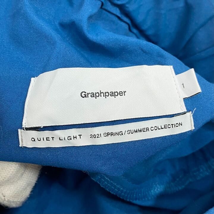 Graphpaper Wrinkled Baker Pants GM211-40088 リンクルド ベイカー