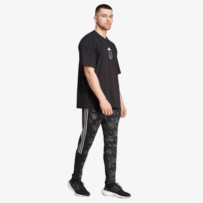 【送料無料・匿名配送】Sサイズ adidas アディダス アヤックス 23/24 オーバーサイズ Tシャツ 黒 ブラック 新品 正規品 日本未発売