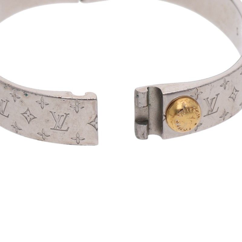 ルイヴィトン M00249 カフ ナノグラムバングル レディース S - メルカリ