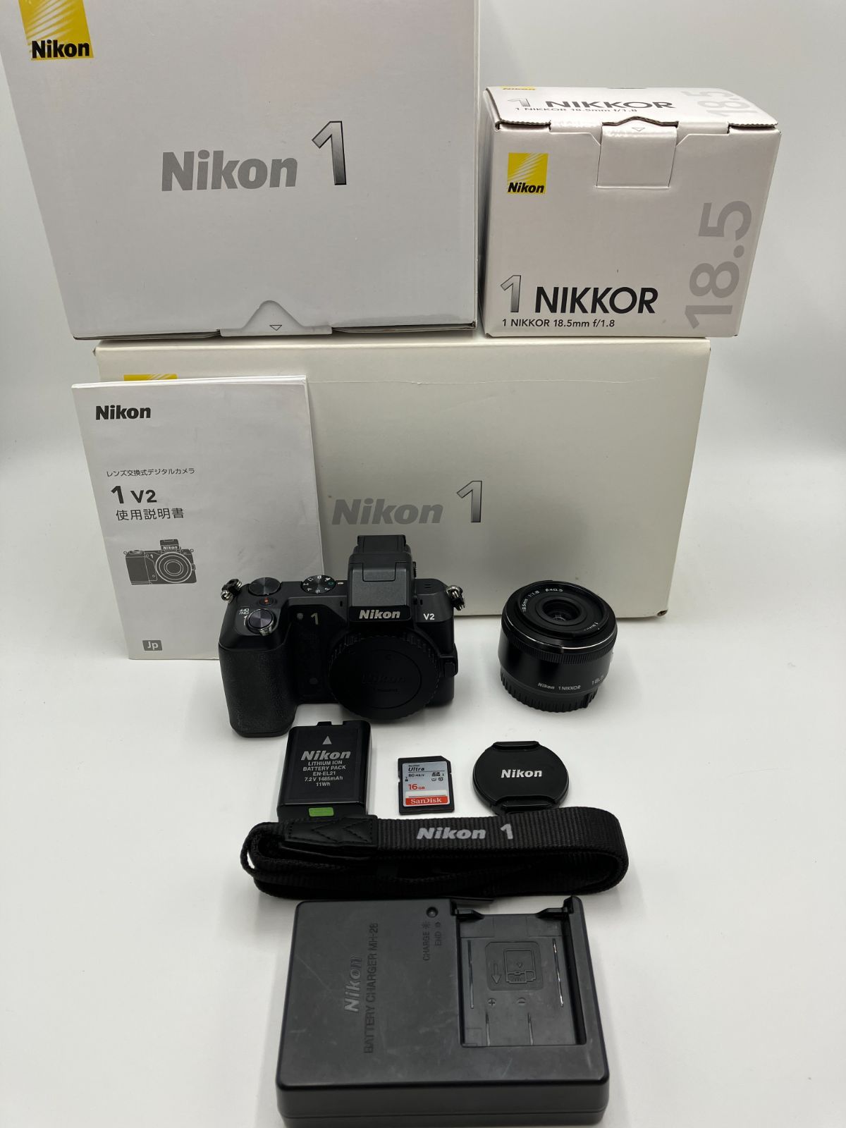 0 Nikon 18.5mm NIKKOR V2 公式通販 ニコン f⁄1.8 F1.8 ブラック