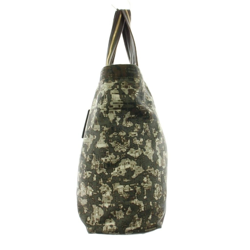 トゥミ TUMI 30周年アニバーサリー トートバッグ 総柄 切替 ネームタグ