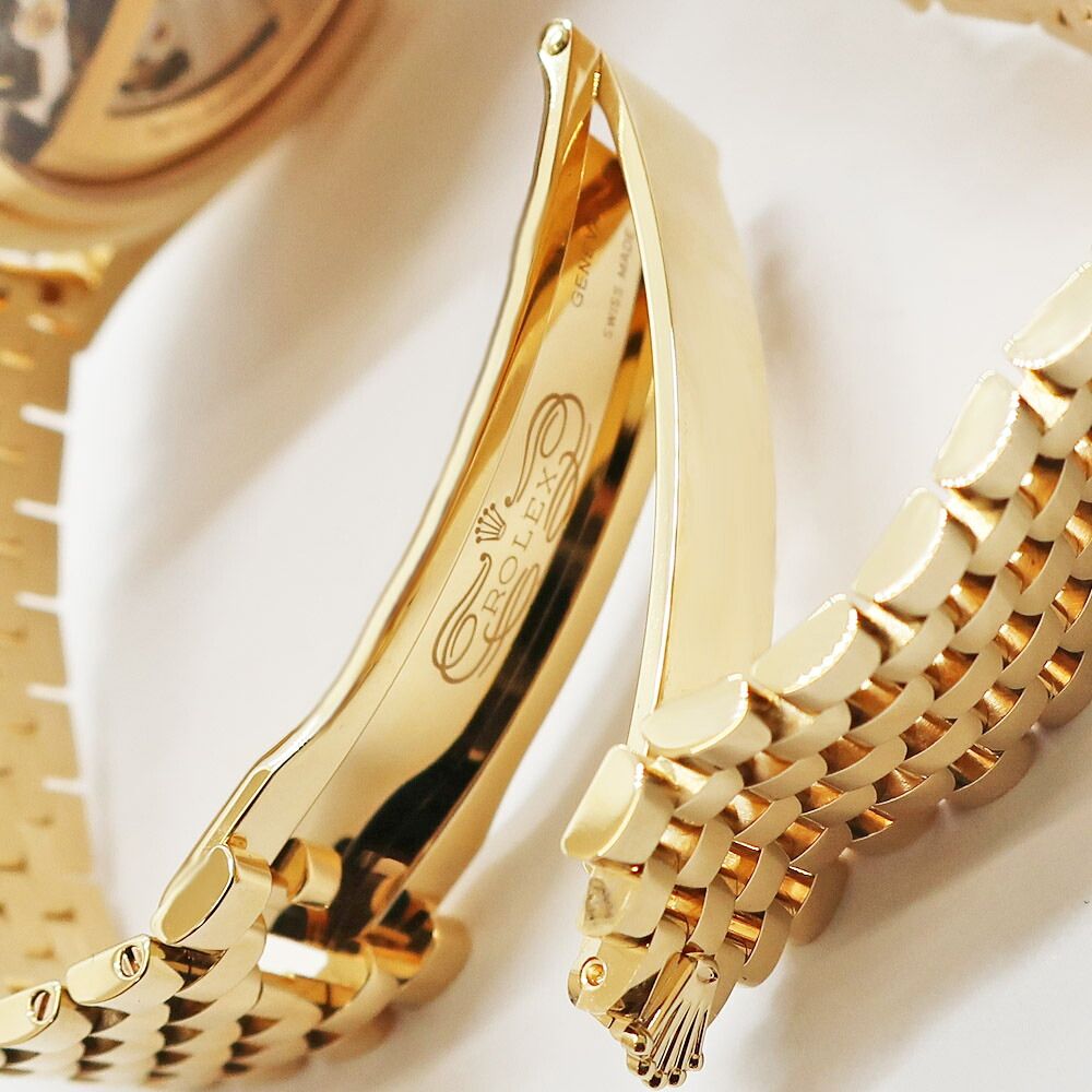 天白】未使用 ロレックス 1908 52508 ランダム インテンスホワイト 18K