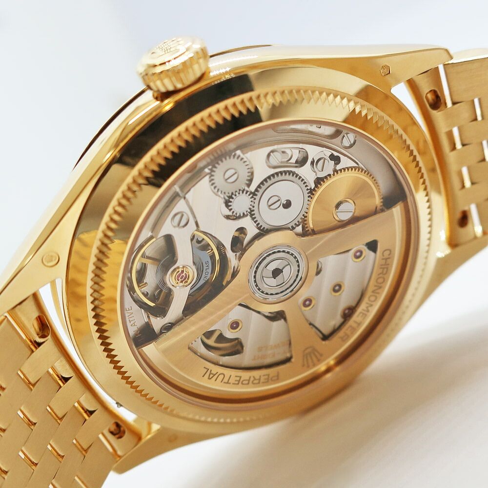 天白】未使用 ロレックス 1908 52508 ランダム インテンスホワイト 18K