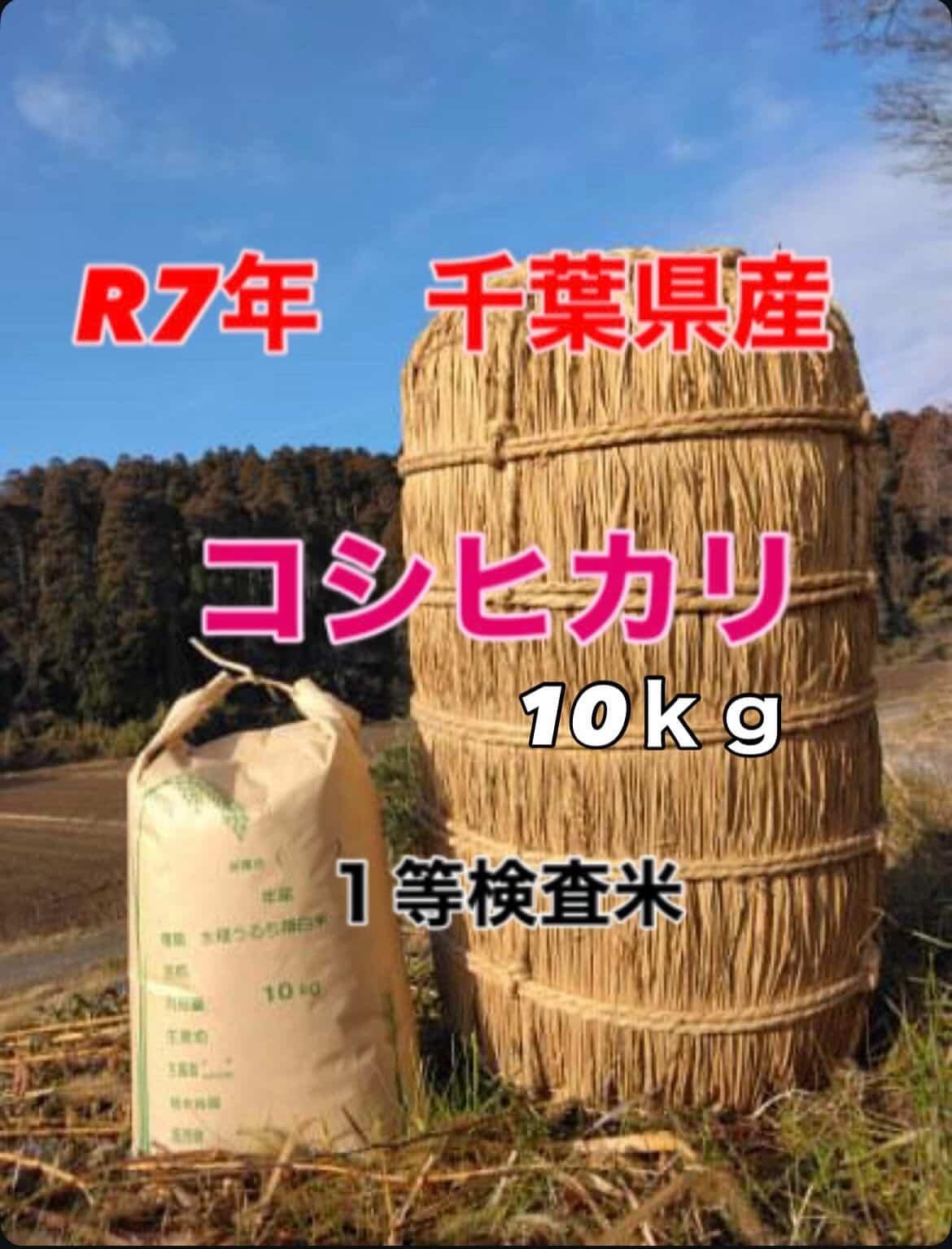 ①100%一等米。R7千葉県コシヒカリ R7年産 長狭米こしひかり 2kg 