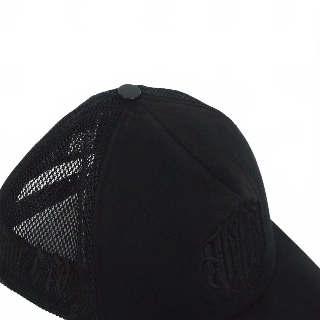 カタリスト CVTVLIST 名古屋限定 刺繍キャップ メッシュ 帽子 黒