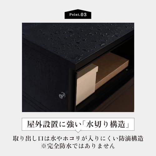 不二貿易 屋外用宅配ボックス 上段22L グリーン 0 おしゃれ 新品 不二貿易