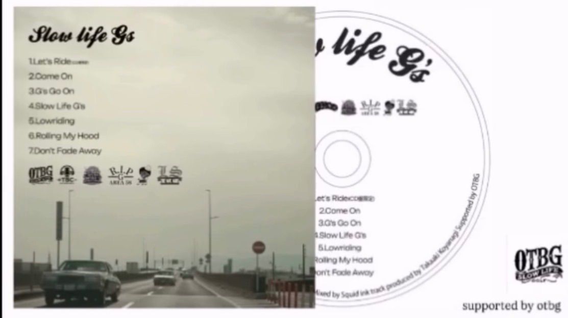 Slow Life G's (CD) 日本語ラップ Japanese hiphop g-rap g-funk