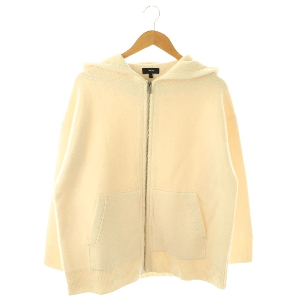 セオリー Theory 24AW LANA CASH OVERSIZED HOODIE フーディジャケット