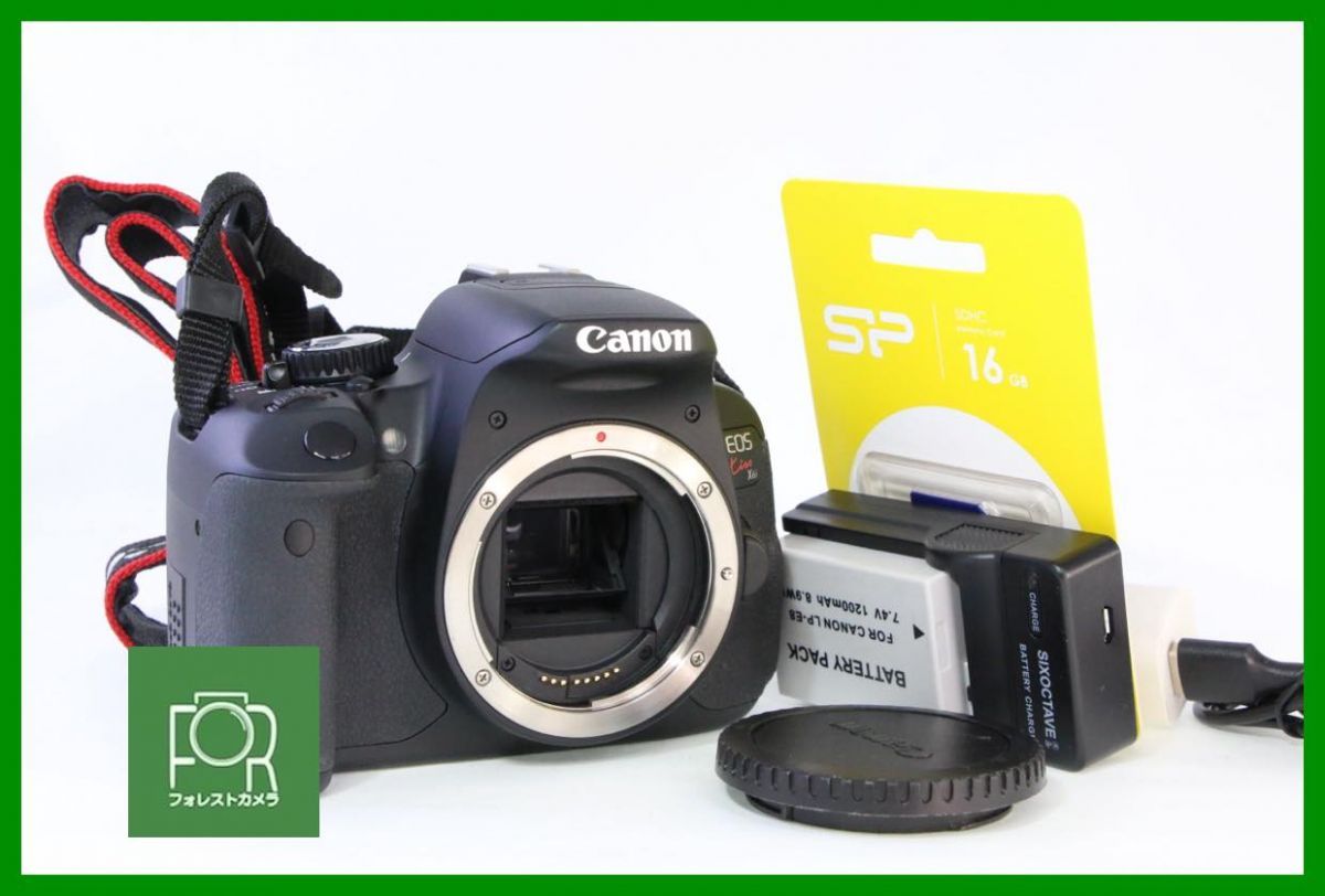 動作保証・点検済】良品□到着後即使える□Canon EOS Kiss X6i ボディ 